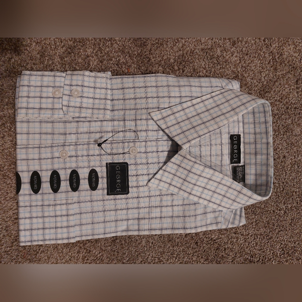Nwot George button down medium - Picture 3 of 4